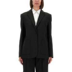 THE GARMENT Oversized Lapel Blazer Women BLACK Coats & Jackets